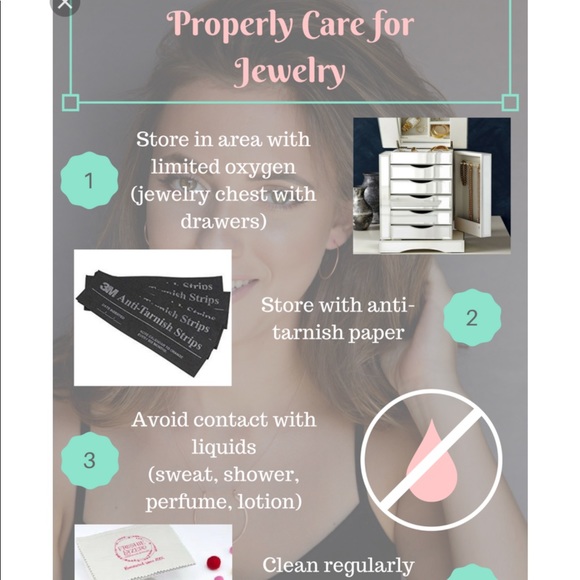 925 Stamped Water Drop Ring and Bracelet Set - Picture 5 of 5